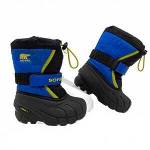 Sorel Blue Yellow Classic Snow Boots | Boys' Size 8T